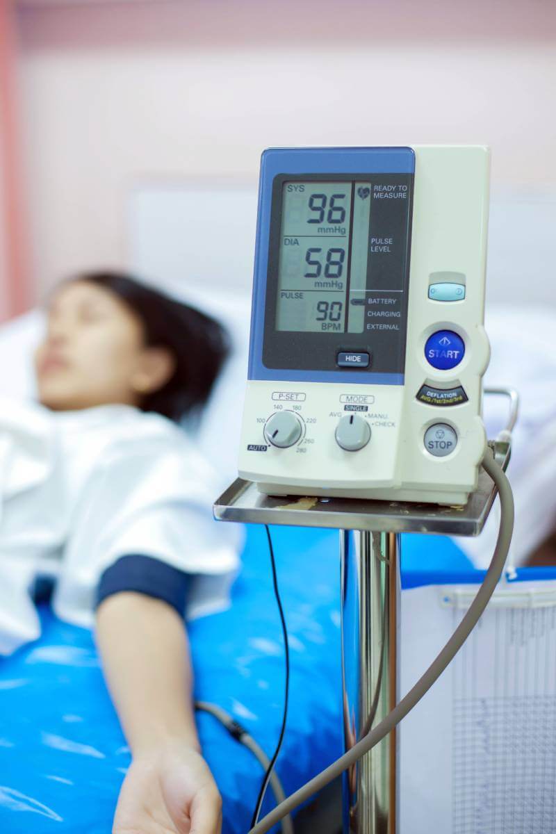 Orthostatic blood pressure